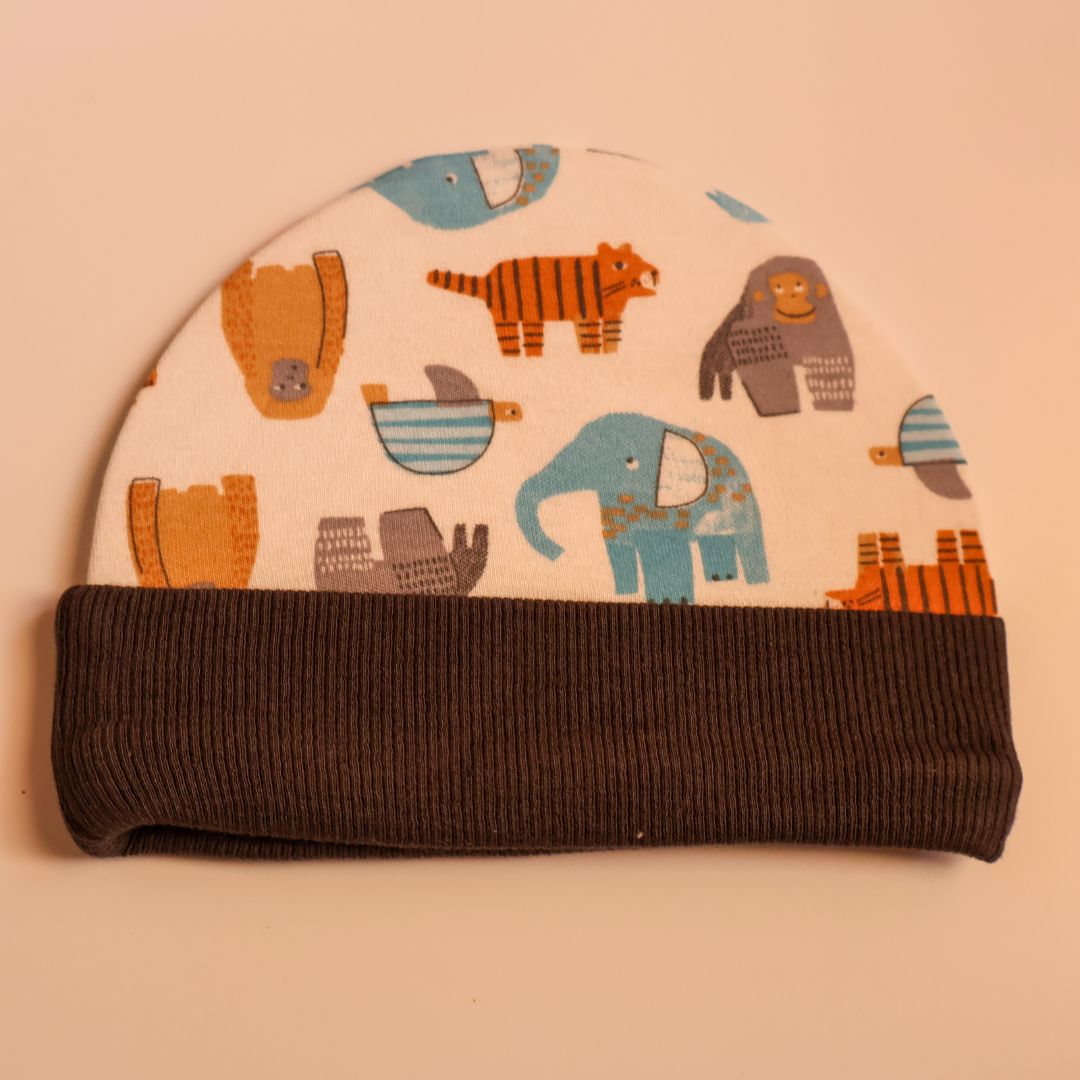 100% Cotton Caps, Booties & Mittens Set | Jungle Book