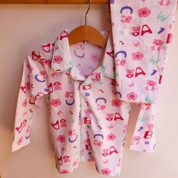 100% Cotton Night Suit | Bear Dreams