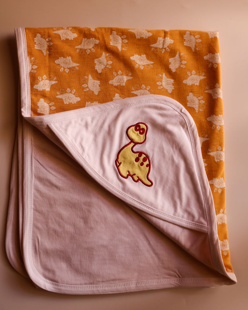 100% Cotton Baby Hooded Double Layered Towel | Tiny Roars