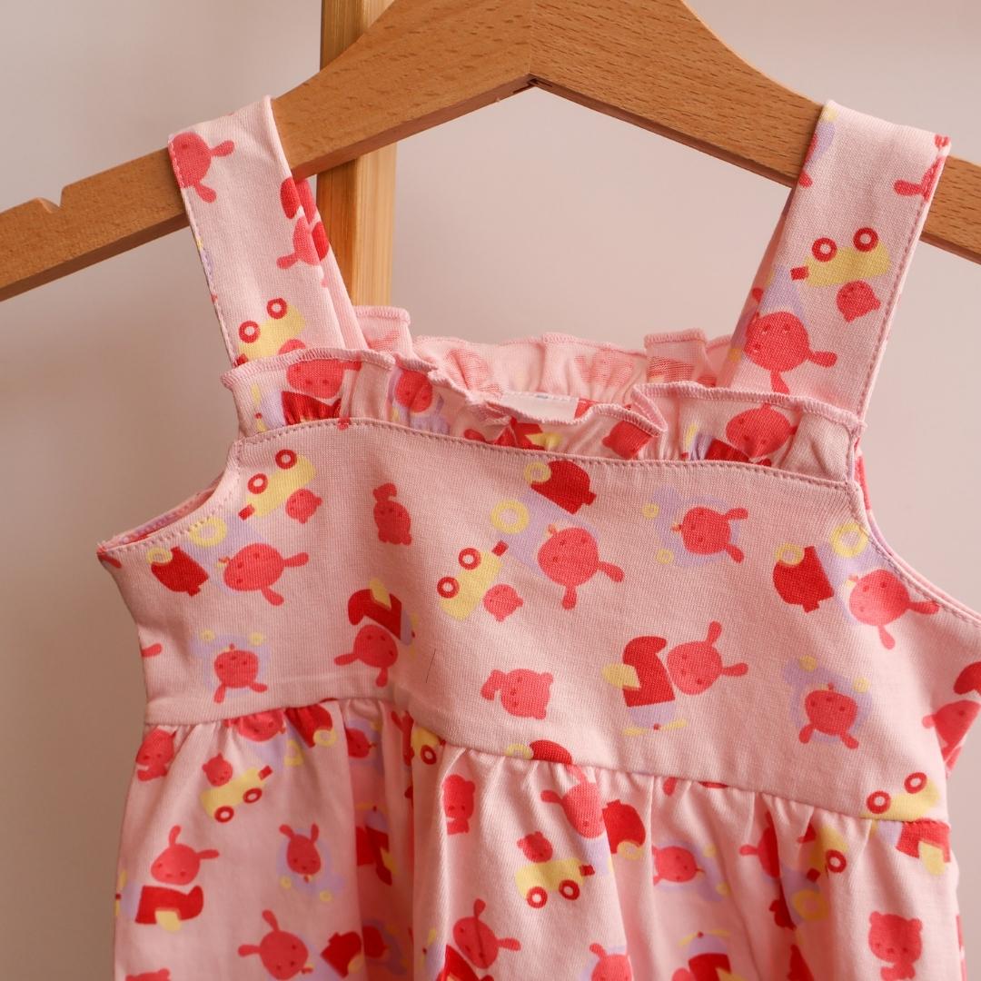 100% Cotton Baby Frock | Teddy Tales