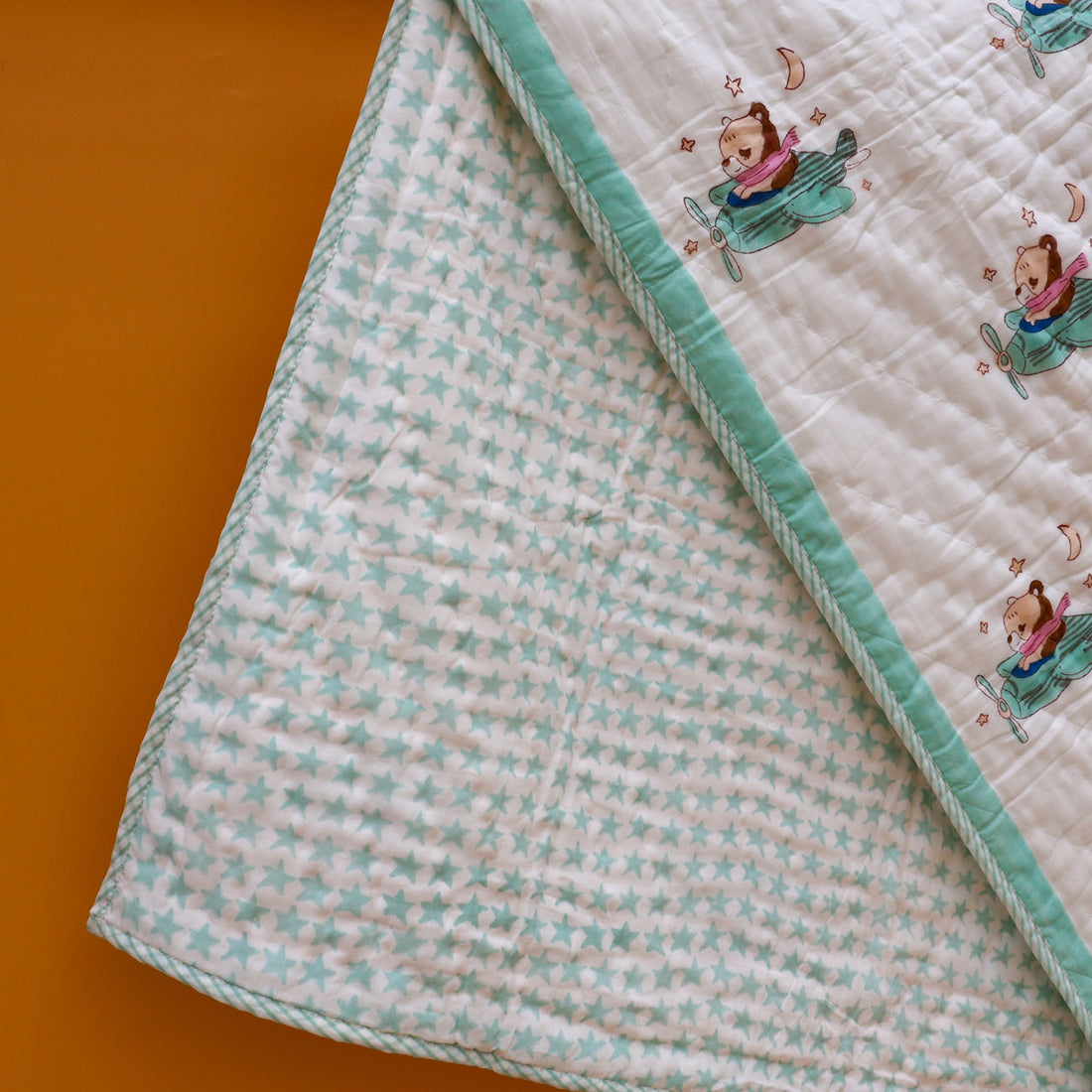 Sky Bound-Quilt for Little Dreamers | 0 to 3Yrs