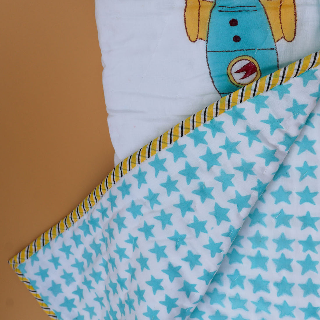 Cosmic Voyage-Quilt for Little Dreamers | 0 to 3Yrs