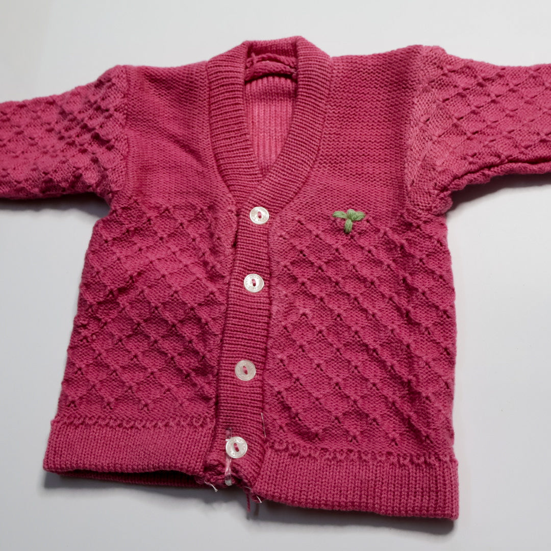 Adore Woollen Set - Magenta