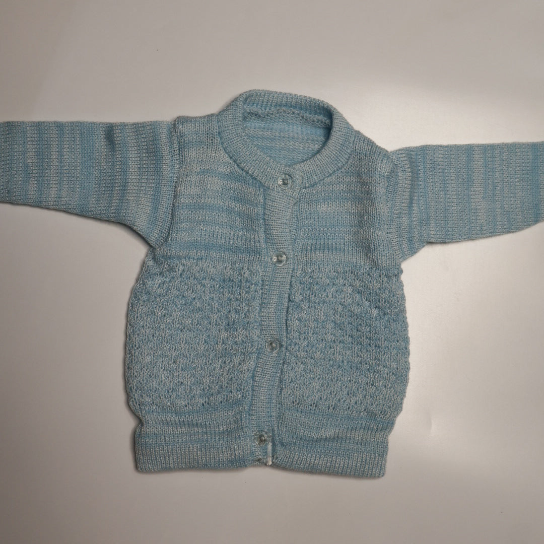 Adore Woollen Set - Light Blue