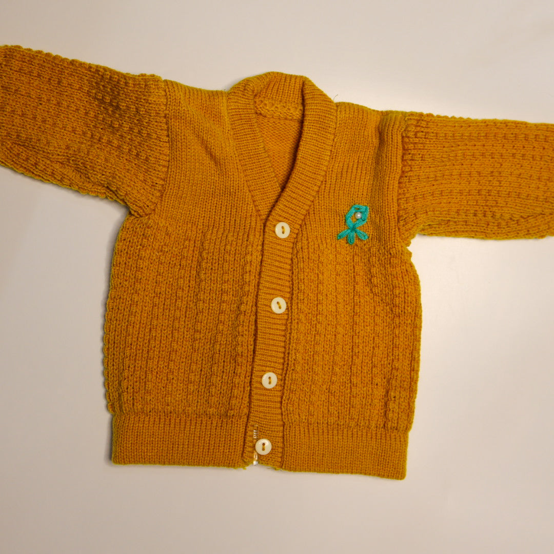 Adore Woollen Set - Mustard