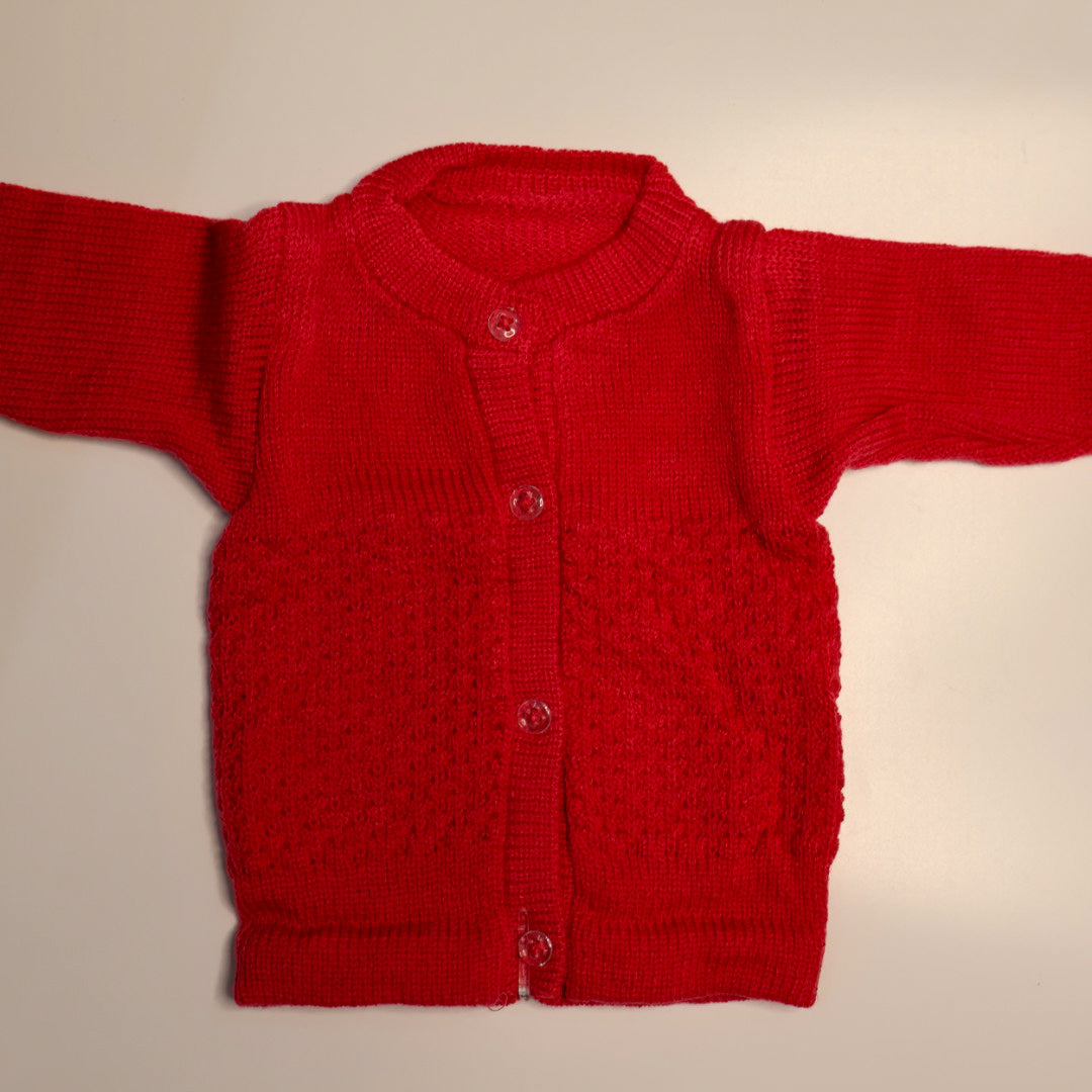 Adore Woollen Set - Red