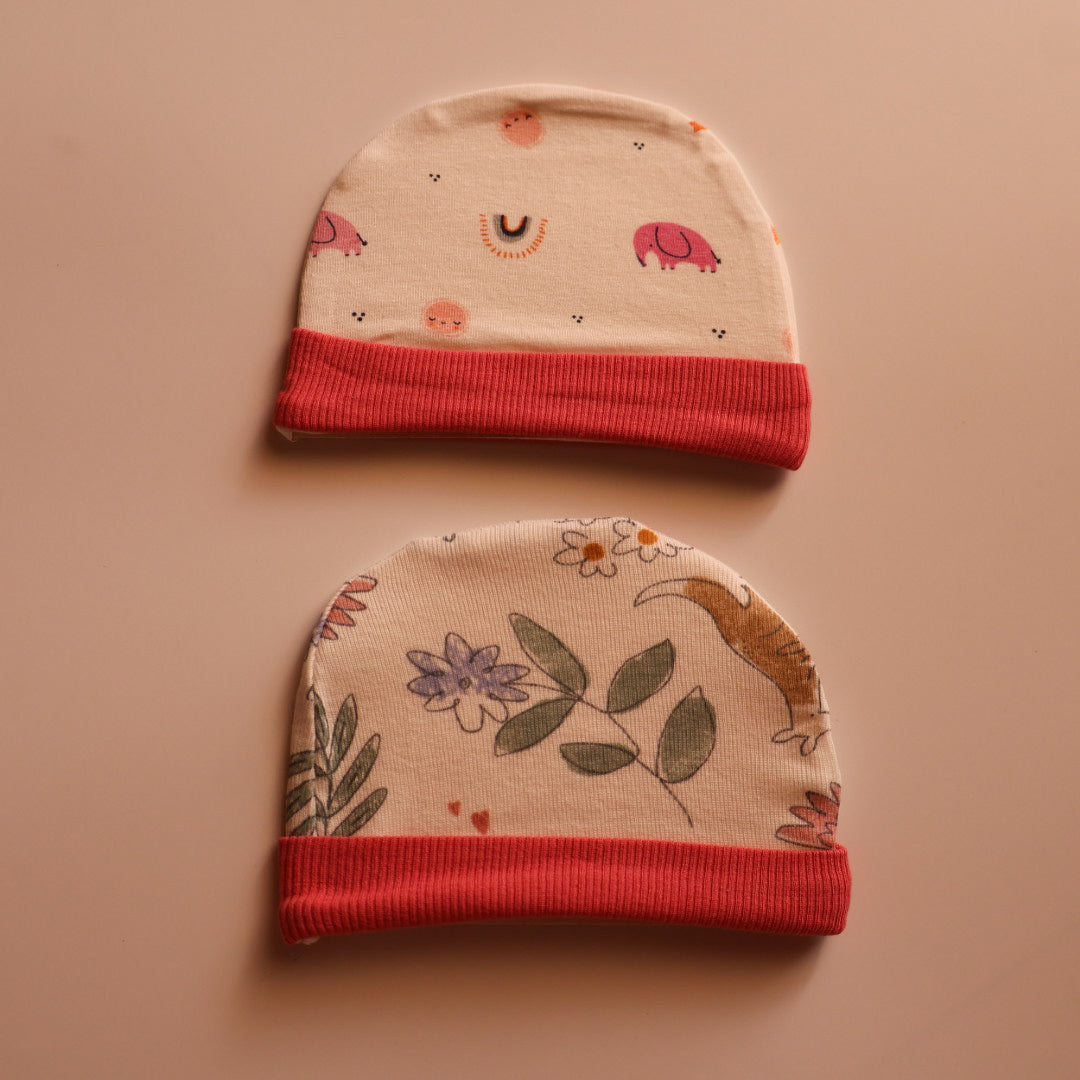 100% Soft Combed Cotton Beanies | Enchanted Forest