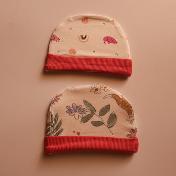 100% Soft Combed Cotton Beanies | Enchanted Forest