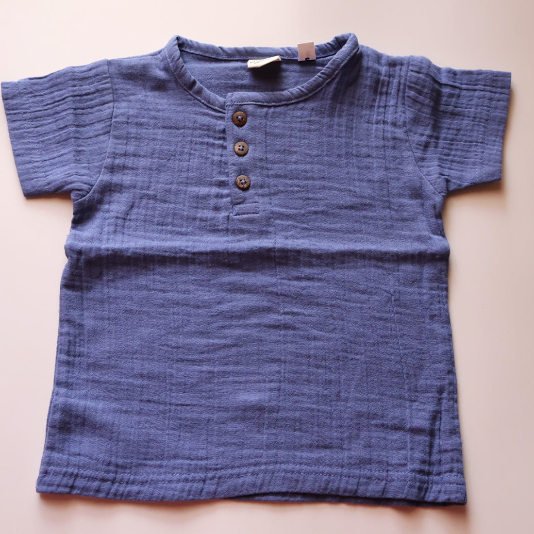 100% Muslin T-shirts for Kids | Navy Blue