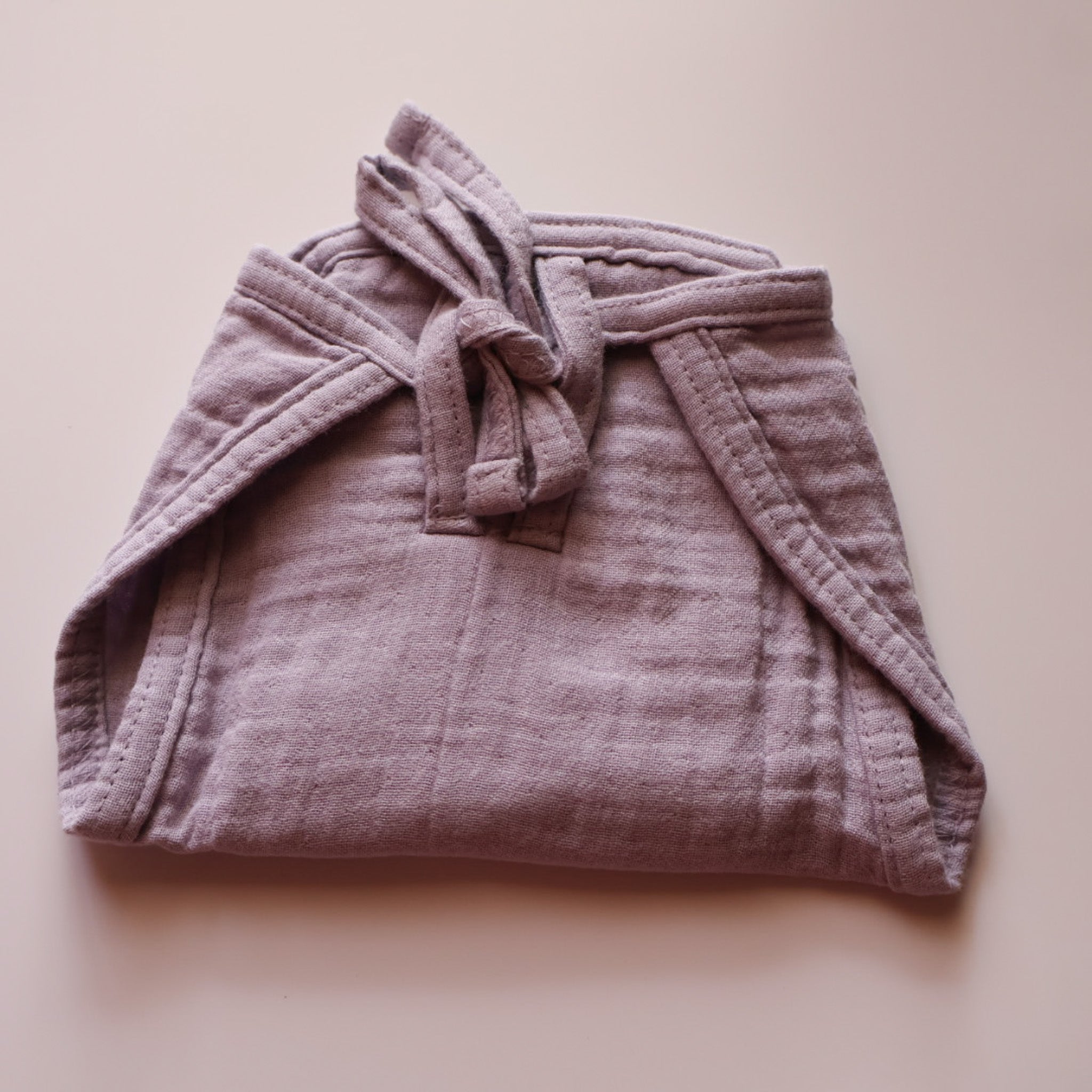 100% Muslin Nappy for Baby | Lilac