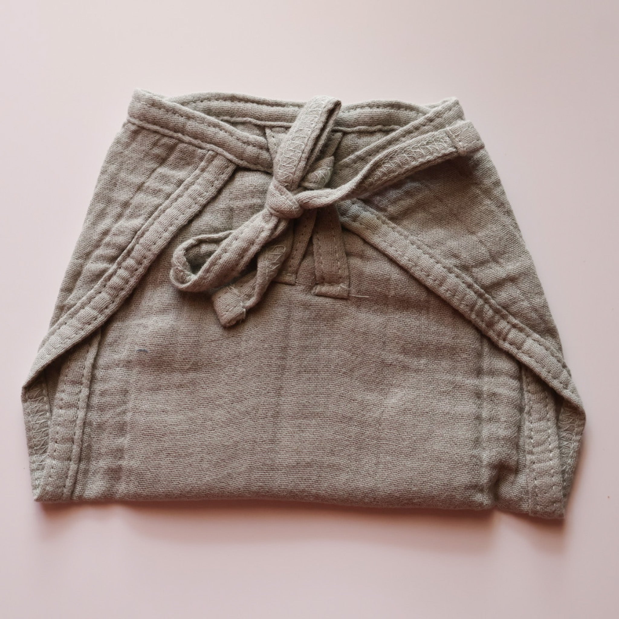 100% Muslin Nappy for Baby | Mint Green