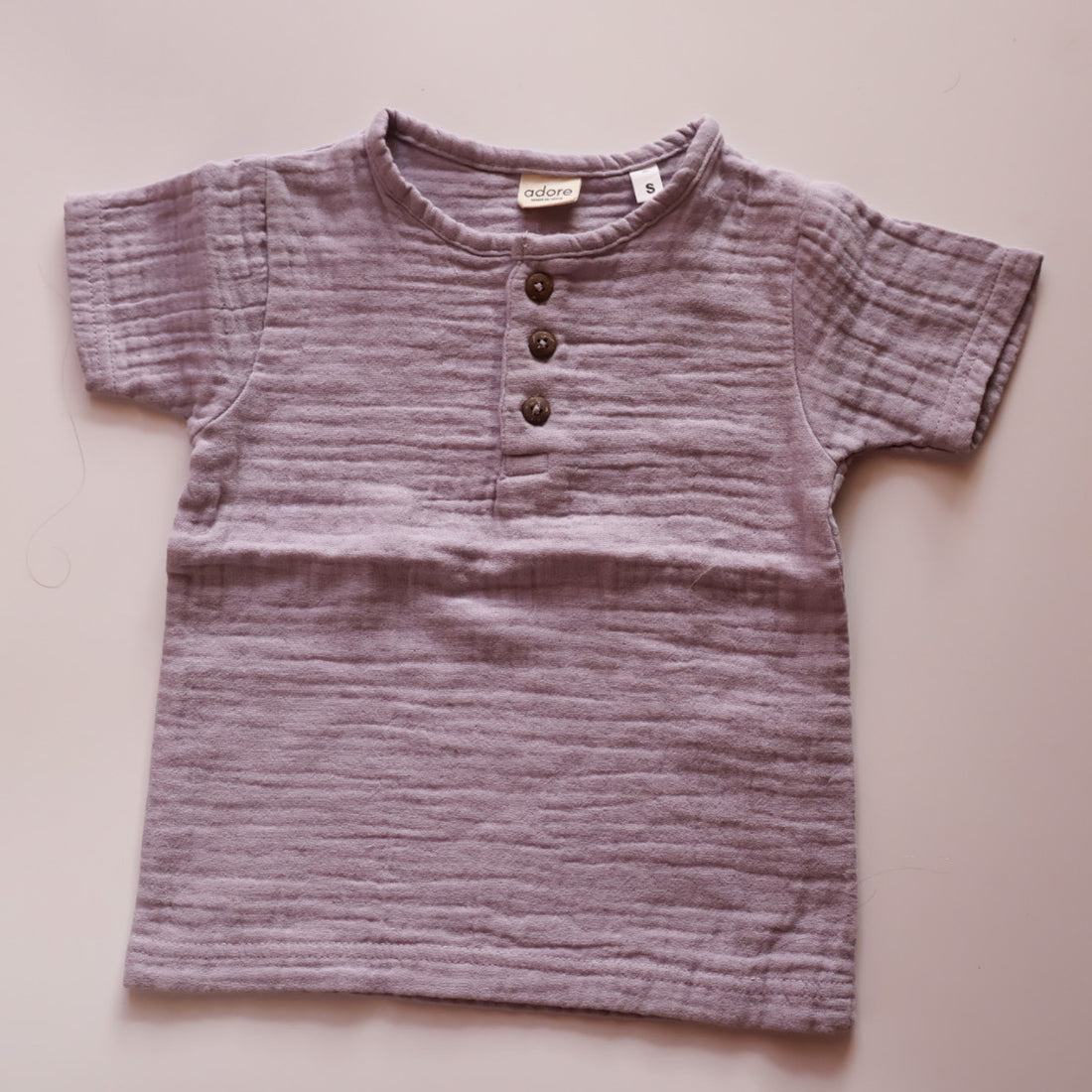 100% Muslin T-shirts for Kids | Lilac