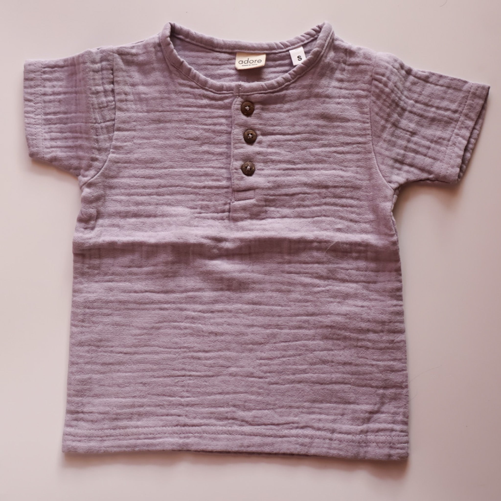 100% Muslin T-shirts for Kids | Lilac